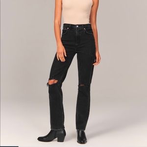 3/$150 BLACK ABERCROMBIE 90s JEANS